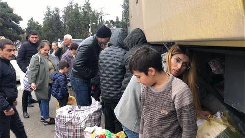 Более 1,3 тысячи беженцев сегодня вернулись в Степанакерт