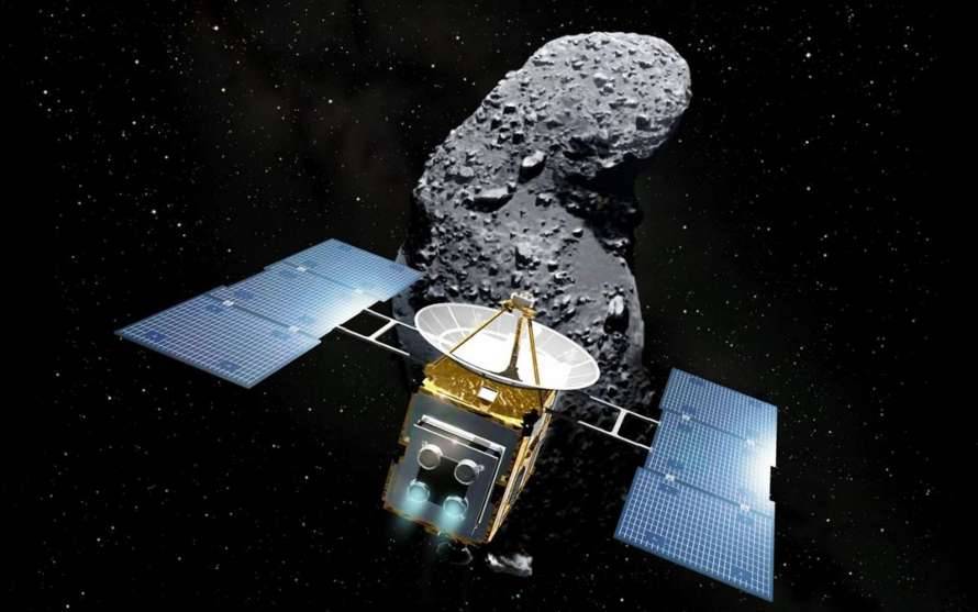Японский зонд доставил на землю образцы грунта с астероида Рюгу