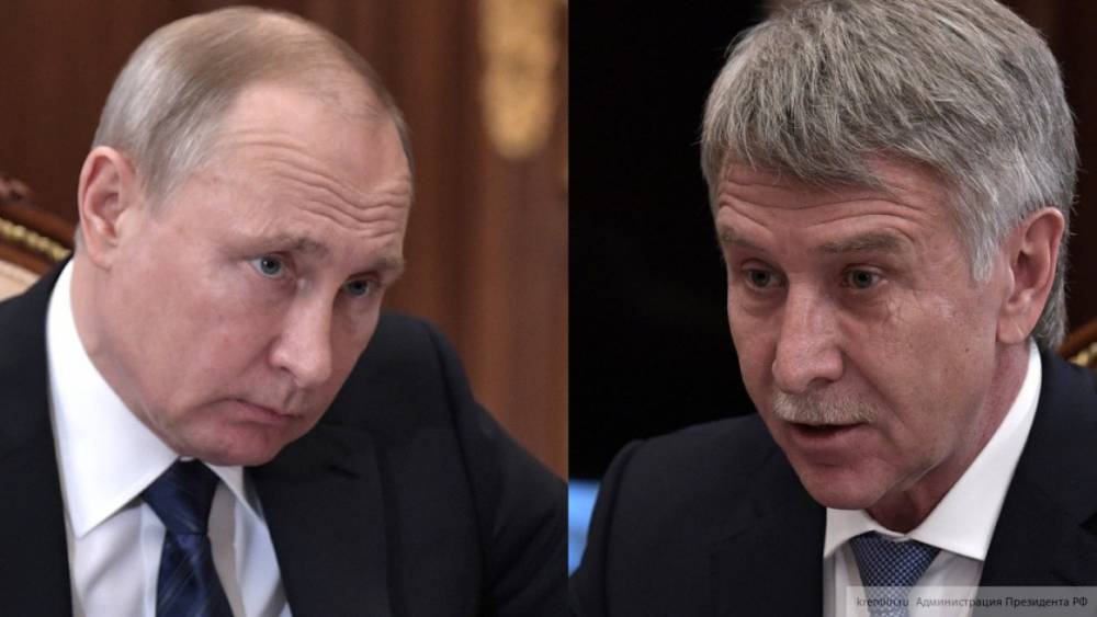 Путин во время совещания пошутил о "потерявшемся" Михельсоне и штативе