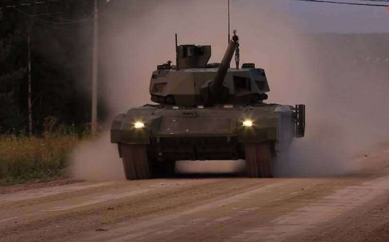 В Ростехе рассказали о сроках серийных поставок во войска танка Т-14 «Армата»