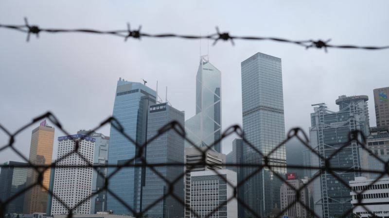 США ввели санкции против 14 китайских чиновников из-за ситуации в Гонконге