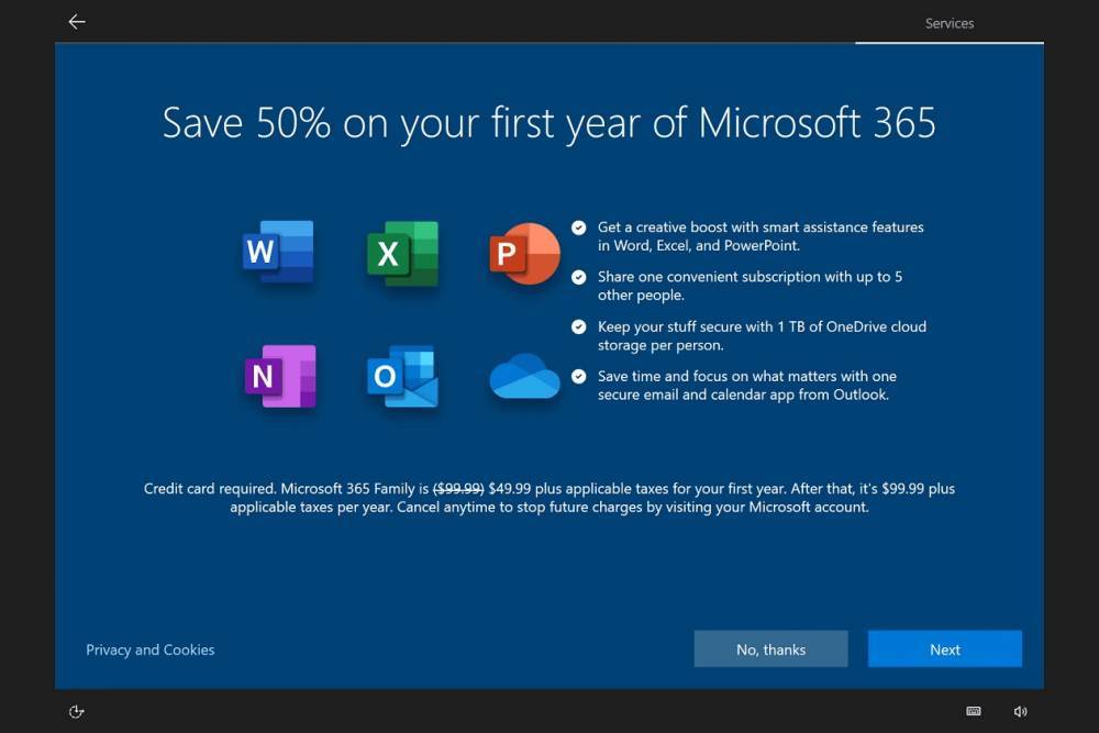 Microsoft добавит в Windows 10 новую полноэкранную рекламу
