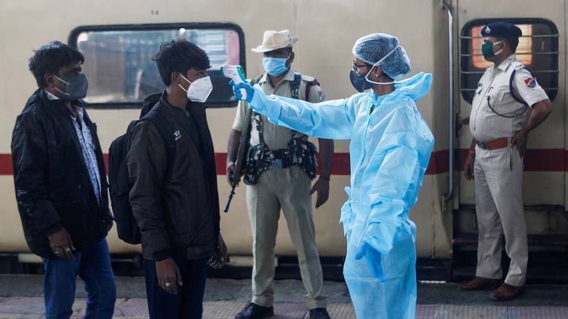 В Индии за сутки зафиксировали более 26 тысяч случаев коронавируса