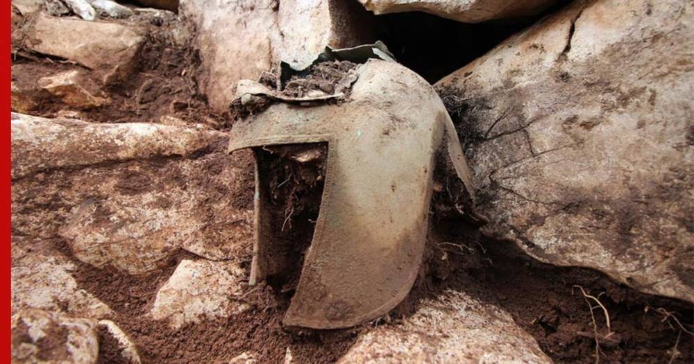 В Хорватии нашли редкий древнегреческий шлем