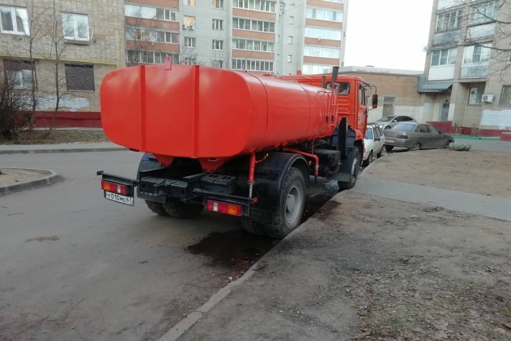 В Смоленске после аварии вернули воду 1662 жителям Промышленного района