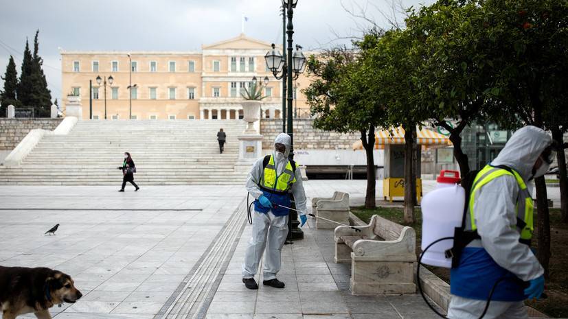 В Греции за сутки выявили 1677 новых случаев коронавируса