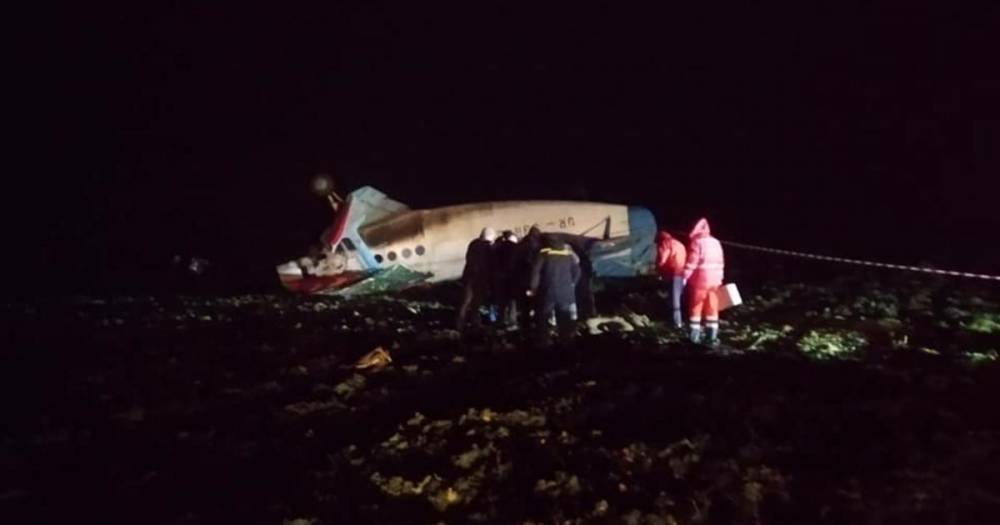 На Украине упал одномоторный самолет, пилот погиб