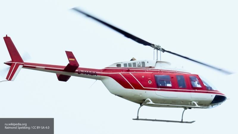 Вертолет японской полиции потерпел крушение в Фукусиме