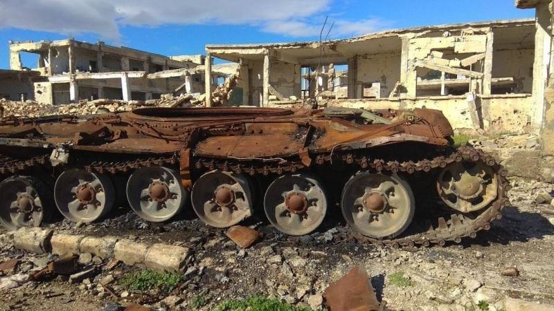 Армия Сирии уничтожила боевую технику террористов в Идлибе