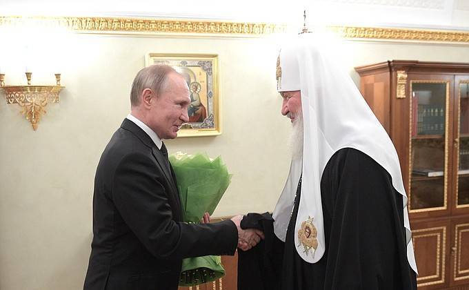 Встреча с Патриархом Московским и всея Руси Кириллом
