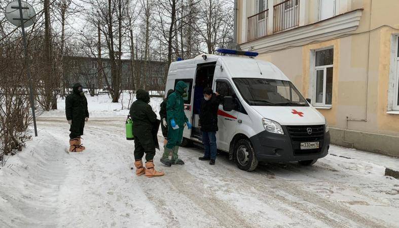 Студента в Петрозаводске госпитализировали с подозрением на коронавирус