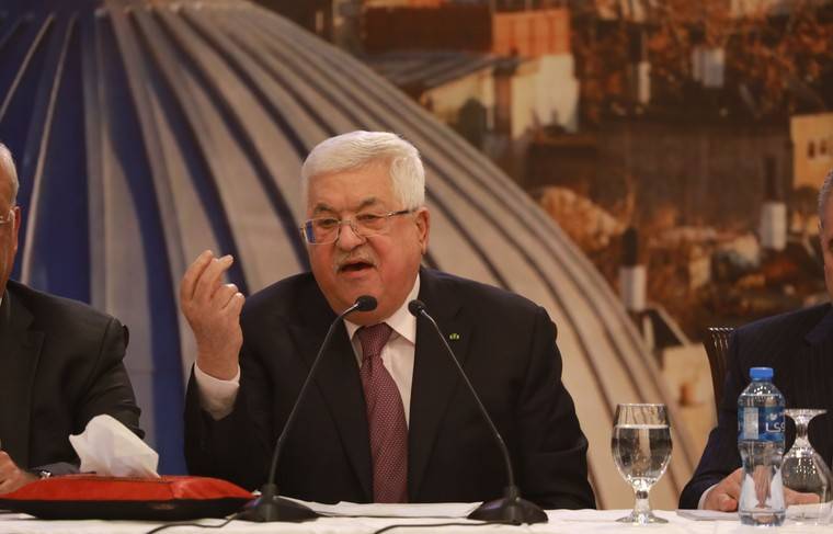 Аббас представит 11 февраля альтернативу мирному плану США