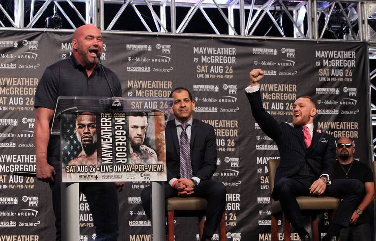 Президент UFC сравнил Макгрегора с Тайсоном и Али