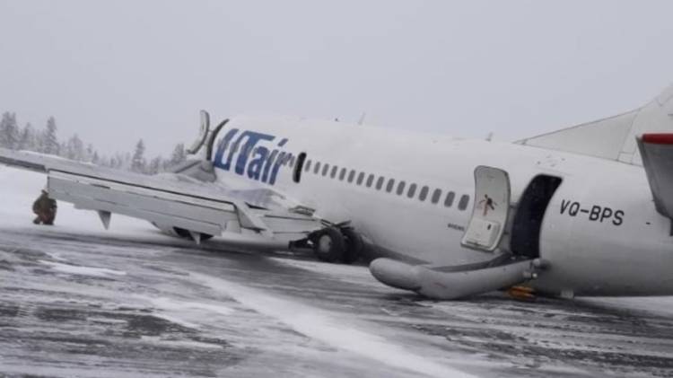 «Комиавиатранс» прокомментировал жесткую посадку самолета Utair с 94 пассажирами