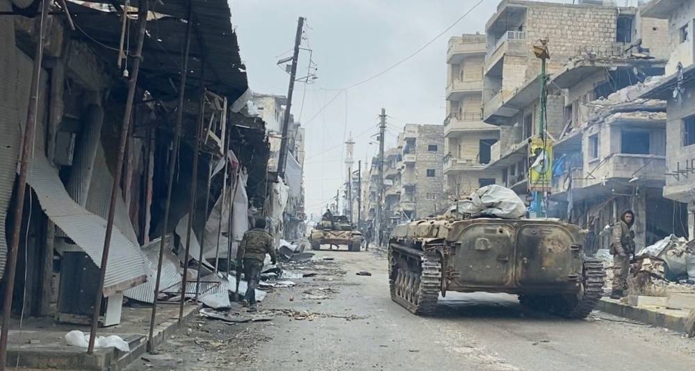Сирийская армия ведет зачистку северо-востока Идлиба и юга Алеппо от террористов