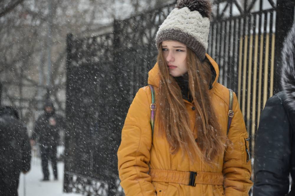МЧС предупредило москвичей о сильном ветре и мокром снеге