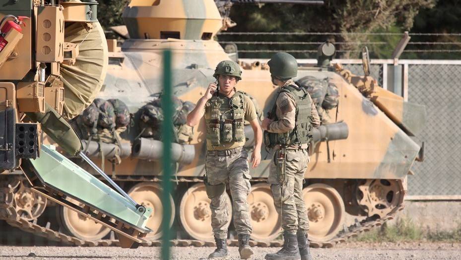 Турецкая армия нанесла удар по позициям сирийской армии