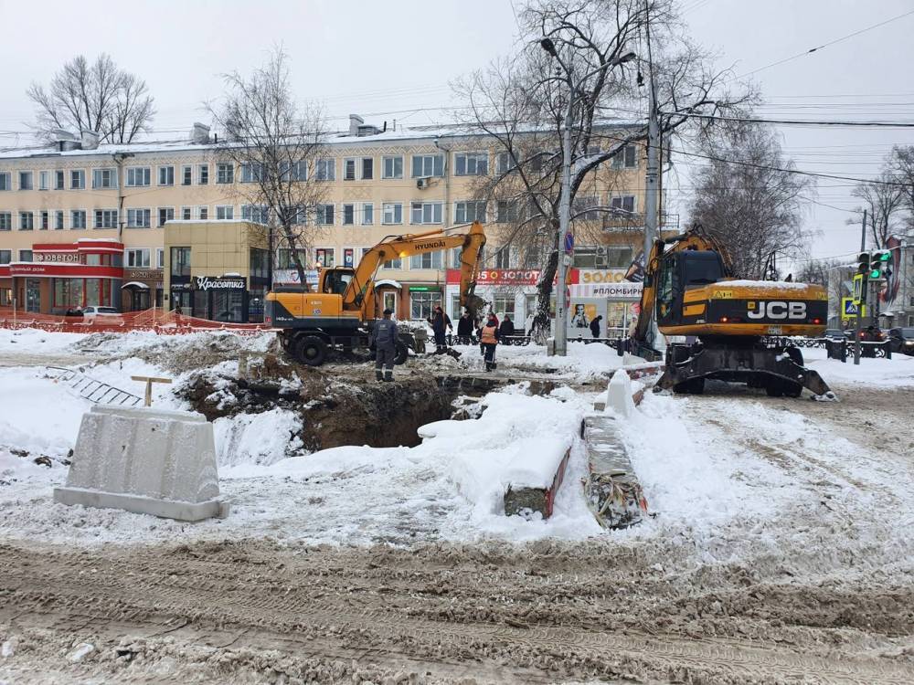В Новокузнецке из-за реконструкции перекрыли часть проспекта Металлургов