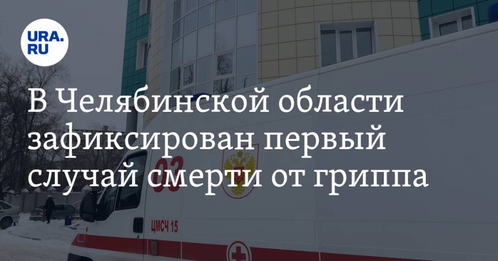 В Челябинской области зафиксирован первый случай смерти от гриппа