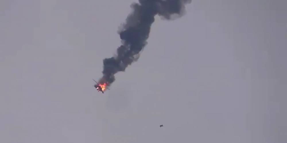 В Идлибе террористы сбили Ми-17 ВВС Сирии