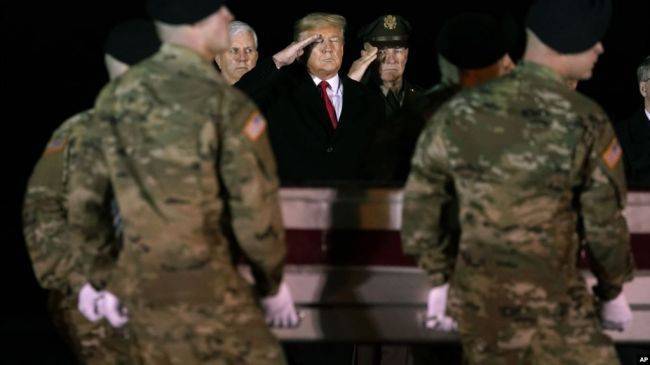 Президент США почти память двух военнослужащих США, погибших в Афганистане