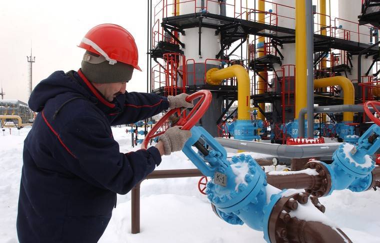Поставки газа из России в Европу сократились