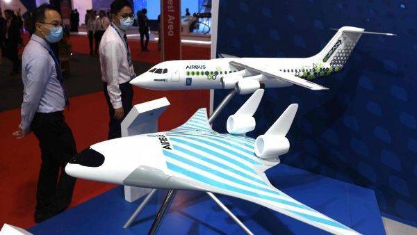 Airbus показал модель пассажирского лайнера будущего