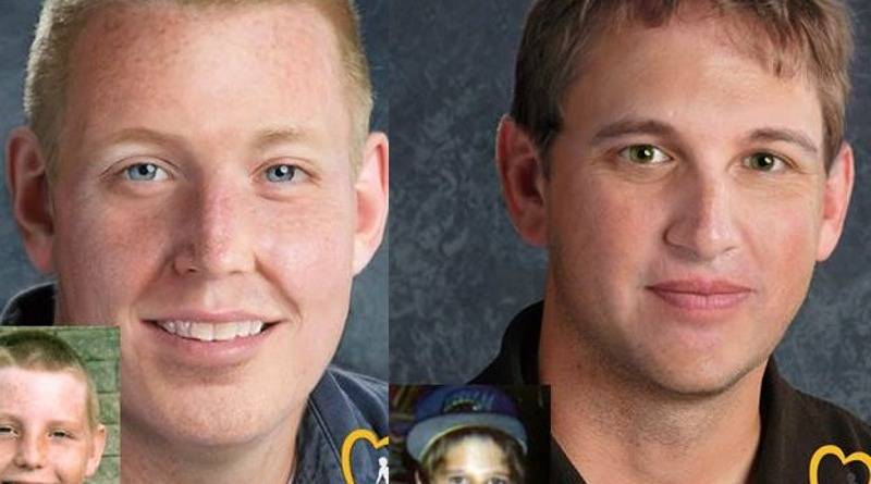 15 лет назад два мальчика исчезли из школы. Полиция показала фото, как они могут выглядеть теперь