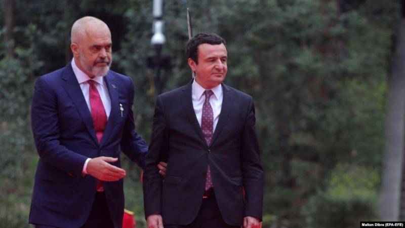 Премьер Албании продолжает склонять «премьера» Косово к «балканскому шенгену»
