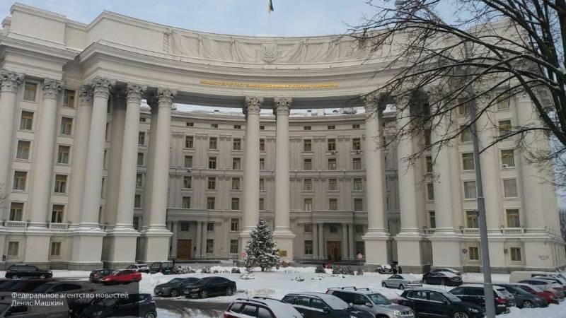Украинский МИД заявил об отсутствии планов назначения посла в России