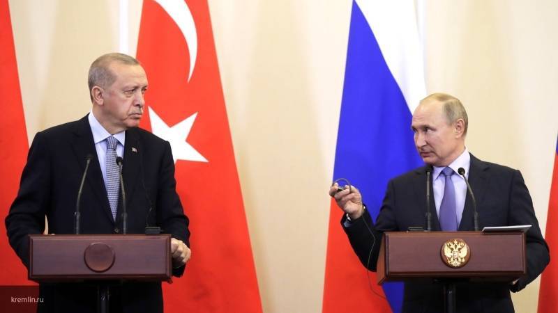 Путин и Эрдоган обсудили обострение ситуации в Идлибской зоне деэскалации в Сирии