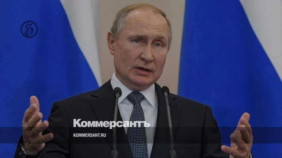 Путин сообщил об ускорении роста ВВП до 2,3%