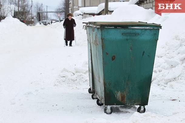 Усть-Куломскому району не хватает тысячи мусорных контейнеров