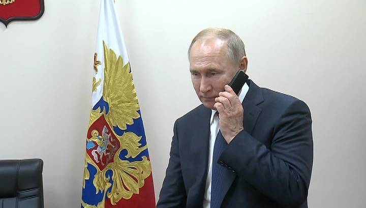 Путин и Конте провели телефонные переговоры