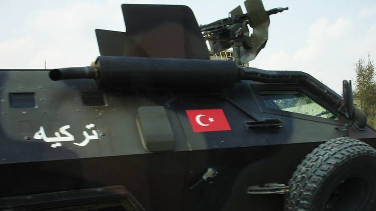 МО РФ опубликовало видео движения турецкой военной колонны в провинции Идлиб