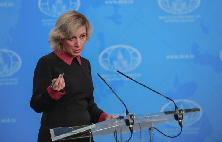 Захарова отвергла обвинения Турции в убийстве мирных сирийцев армией РФ