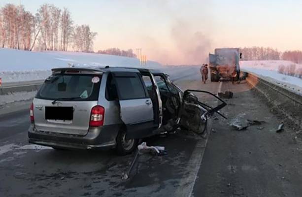 Смертельное ДТП произошло на трассе Кемерово — Новосибирск