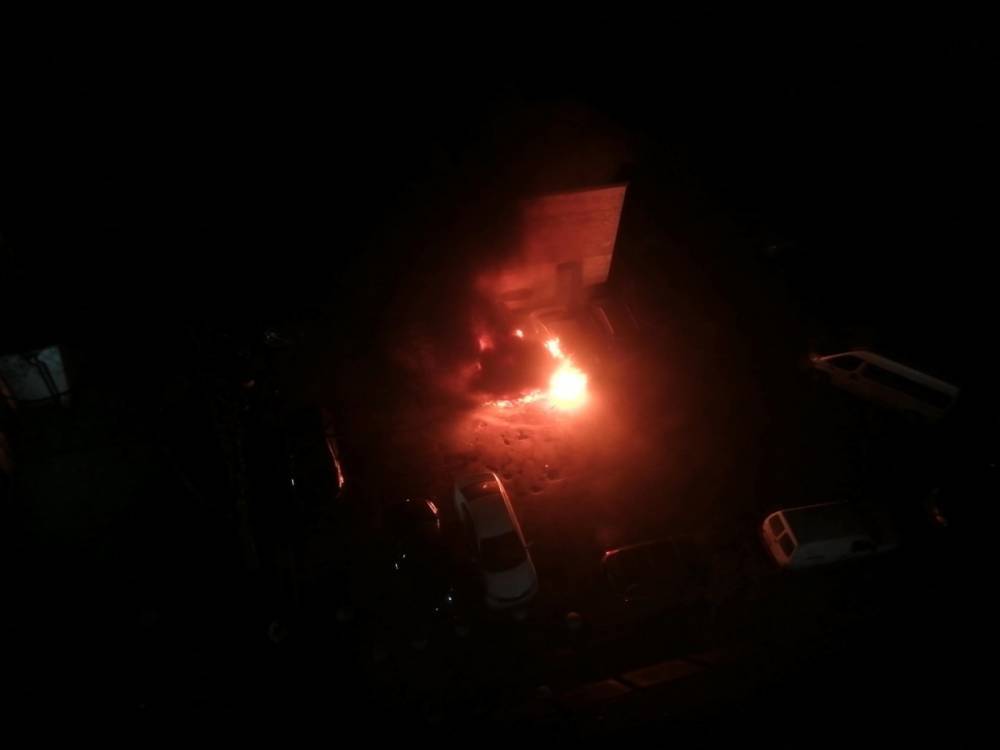 Полиция возбудила уголовное дело после поджога машины главного фаната «Зенита»