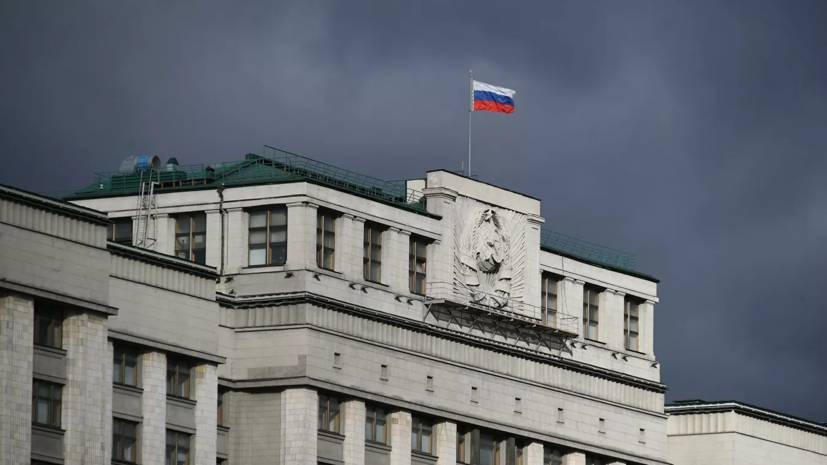 В Госдуме отреагировали на санкции США против организаций из России