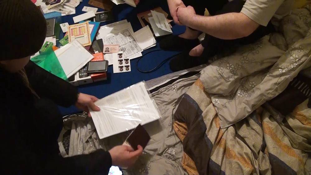 Задержание в Подмосковье финансиста боевиков сняли на видео