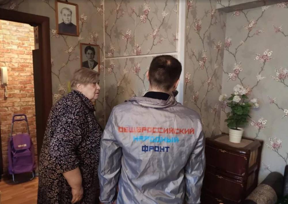 Благодаря московским активистам ОНФ в квартире инвалида первой группы проведен ремонт