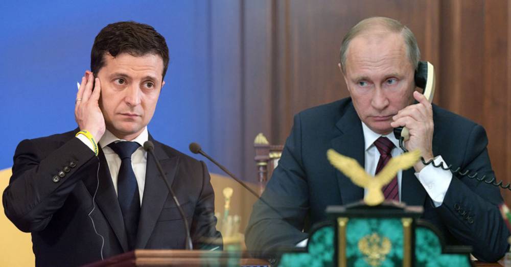 Путин и Зеленский обсудили по телефону договоренности по Донбассу