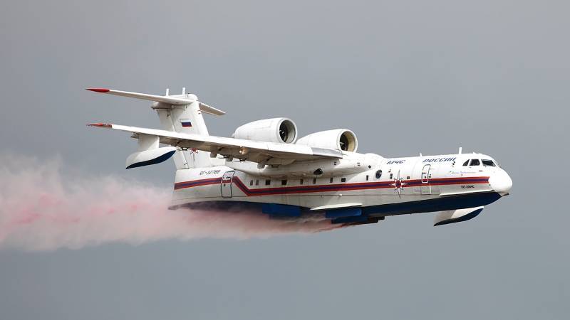Минобороны РФ и ТАНКТ заключили контракт на поставку самолетов-амфибий Бе-200ЧС