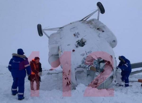 На Ямале спасатели подтвердили гибель двоих членов экипажа Ми-8 "Скола"