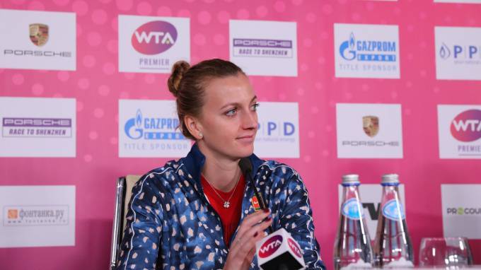 Чешская теннисистка Петра Квитова снялась с турнира из-за плохого самочувствия