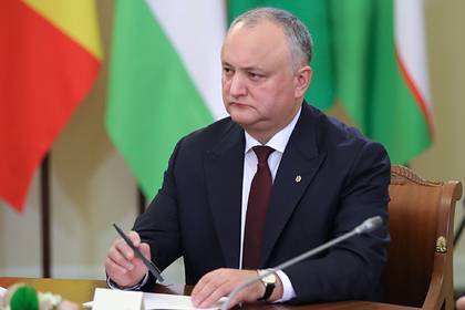 Президент Молдавии пожаловался на послов стран ЕС