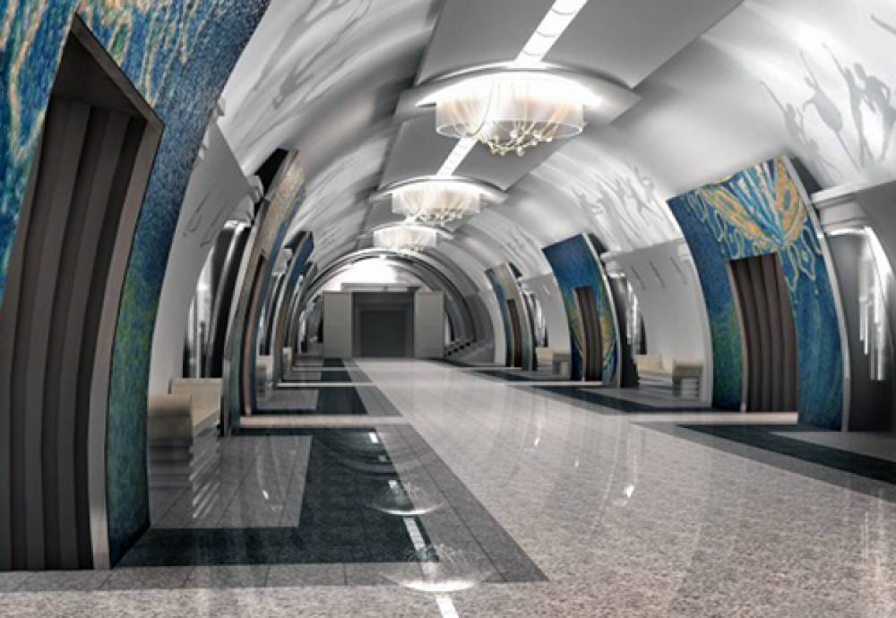 Станция «Театральная» может принять первых пассажиров в 2025 году