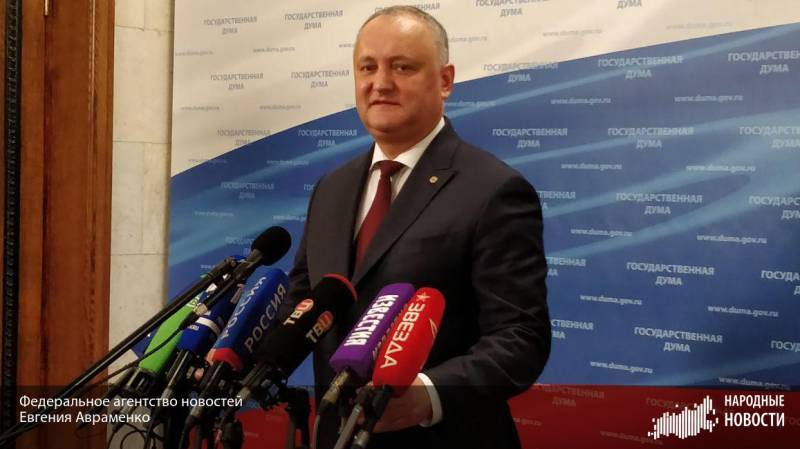 Президент Молдавии Игорь Додон заявил, что мир меняется и нуждается в сильной России