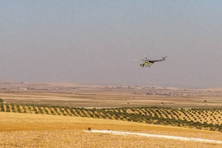 Появились подробности о сбитом вертолете Сирийской арабской армии
