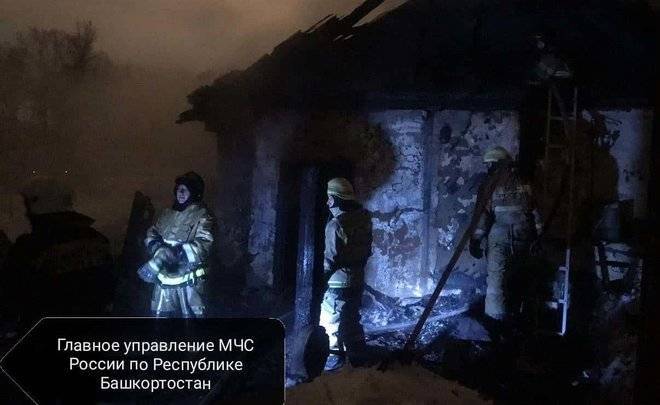 На пожаре в Башкирии погибла девочка